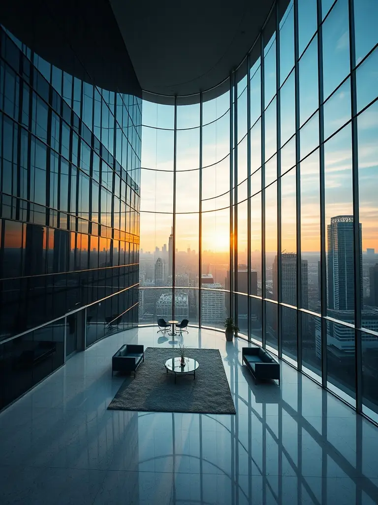 A commercial office building with a modern design, representing business investment opportunities financed by Irongate Lending.