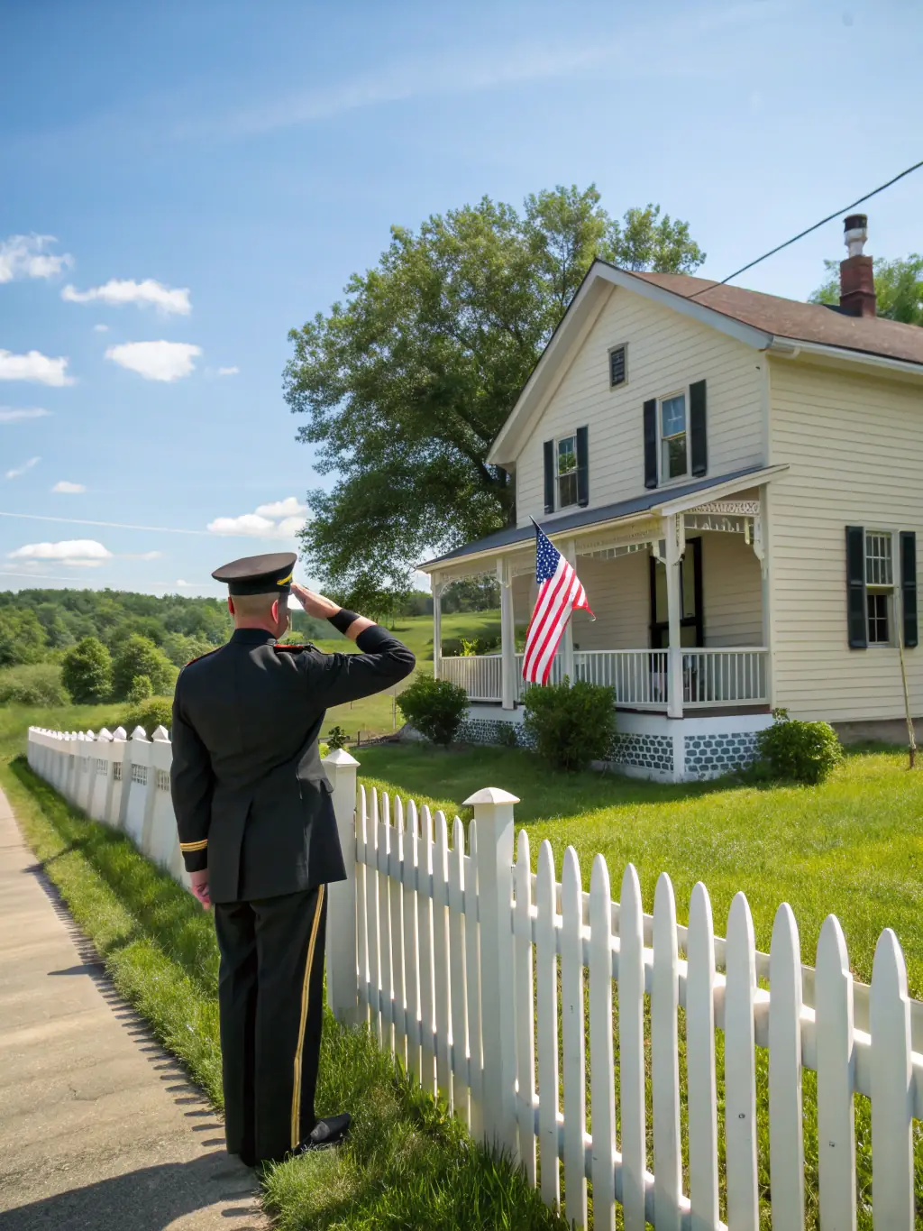 A veteran proudly holding the keys to their new home, symbolizing the benefits and support offered to veterans through Irongate Lending's VA loan program.